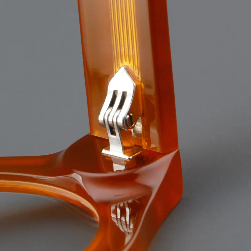 Acetate Thick Glasses Frame Handmade Men's Optical Prescription Eyeglasses Rround Women's Myopia Reading Computer Office Eyewear