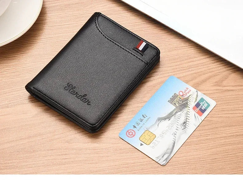 1PC New Super Slim Soft Wallet PU Leather Mini Credit Card Wallet Purse Card Holders Men Wallet Thin Small Short Skin Wallets