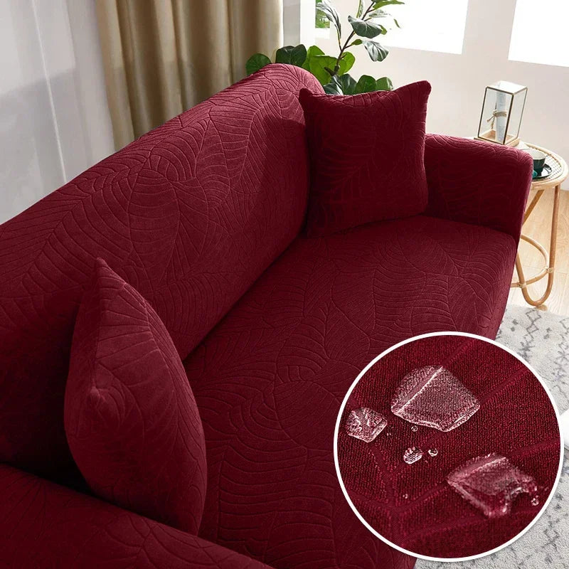 Thicken Waterproof Jacquard Sofa Cover for Living Room Thick Sofa Cover 1/2/3/4 Seater L-Shaped Corner Sofa Cover