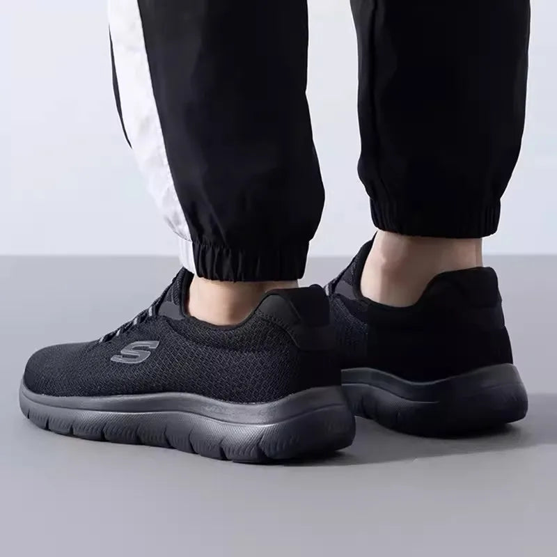 Skechers men's sneakers Summer breathable mesh casual walking shoes