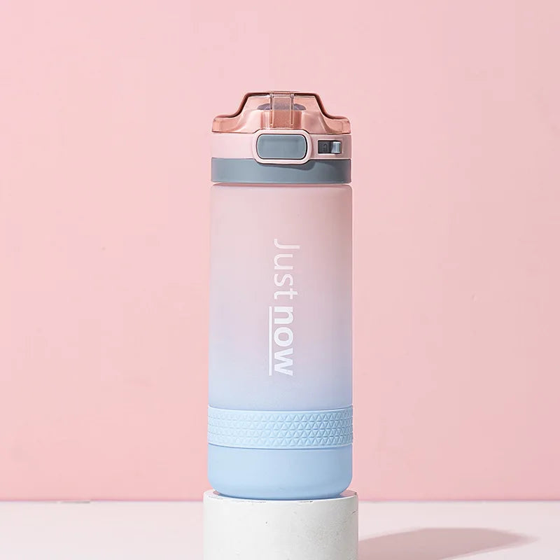 600ml New Fashion Water Bottle Items Portable Outdoor Shaker Sport Cute Drinking Plastic Water Bottles For Girls