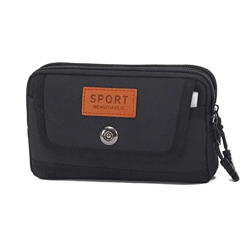 Outdoor Waist Bag Purse Military Waist Fanny Pack Men 6.5 Inches Phone Pouch Camping Hunting Tactical Edc Bag Unisex Worker Bag