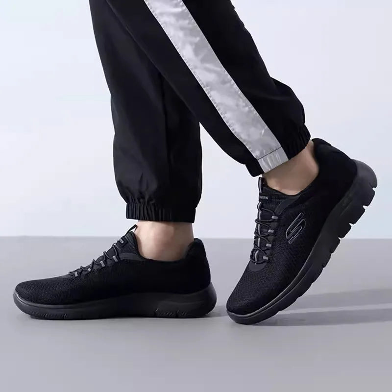 Skechers men's sneakers Summer breathable mesh casual walking shoes