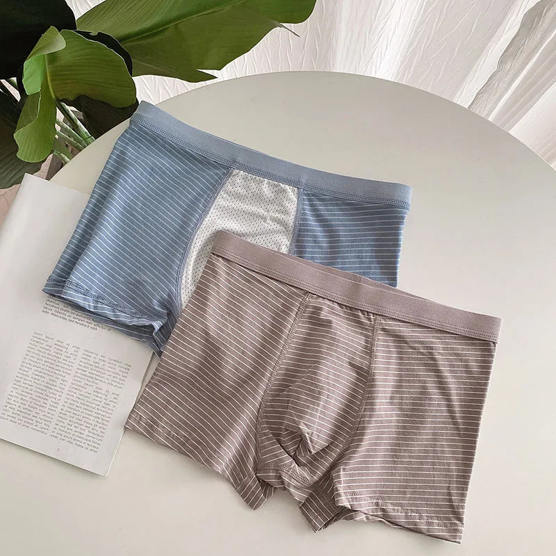 3pcs Large Size Fat Man Boxers Cotton Under Shorts Men 6XL 7XL 8XL 9XL Oversize Panties Comfortable Loose Boxer Briefs for 150KG