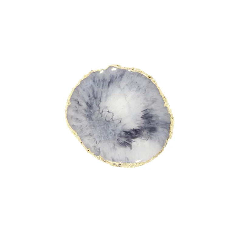 Irregular Multi Colour Resin Jewellery Tray Home Storage Desktop Clutter Ring Necklace Organis Nail Art Palette