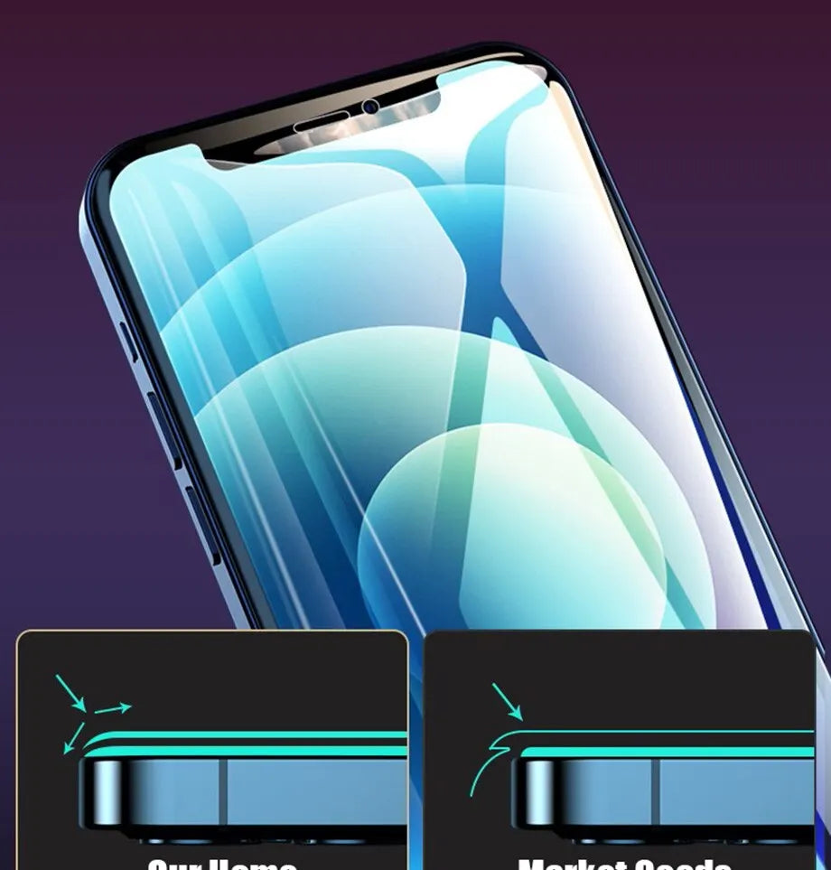 4Pcs Hydrogel Film Full Cover For iPhone 11 12 13 14 15 Pro Max Screen Protector For iPhone X XS MAX XR 6 7 8 Not Glass