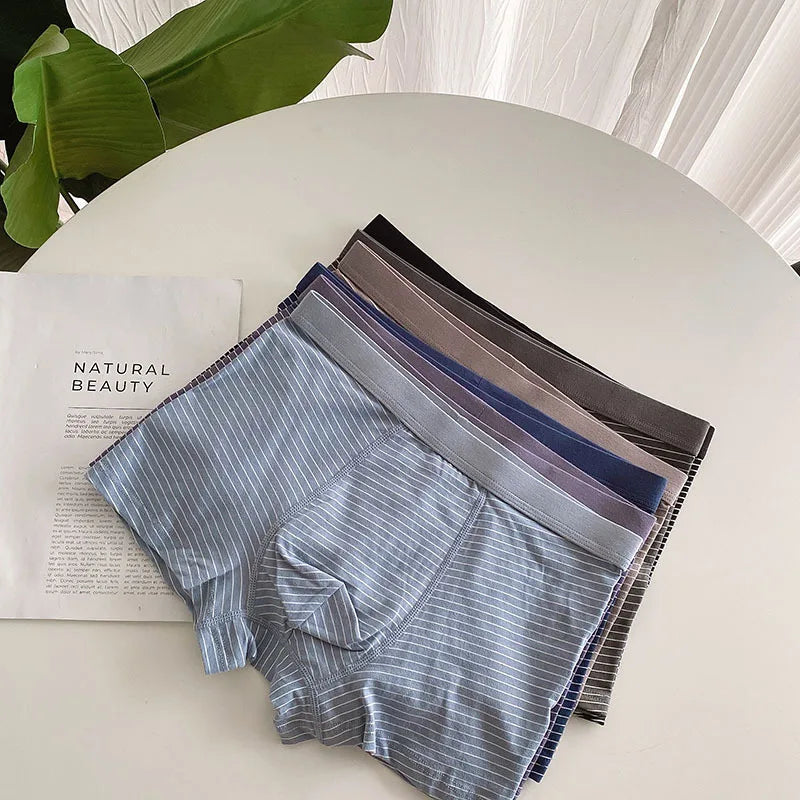 3pcs Large Size Fat Man Boxers Cotton Under Shorts Men 6XL 7XL 8XL 9XL Oversize Panties Comfortable Loose Boxer Briefs for 150KG