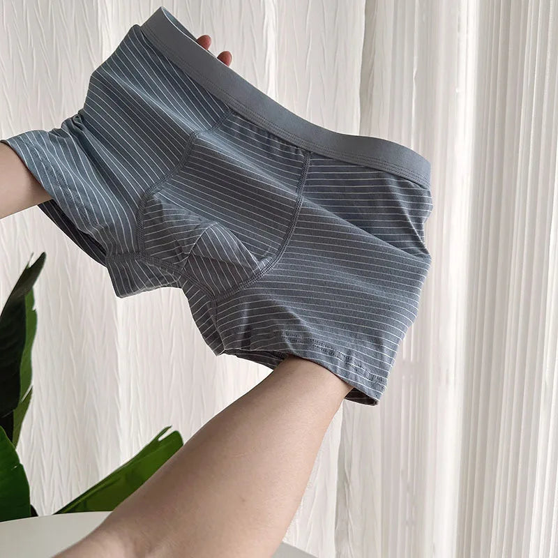 3pcs Large Size Fat Man Boxers Cotton Under Shorts Men 6XL 7XL 8XL 9XL Oversize Panties Comfortable Loose Boxer Briefs for 150KG