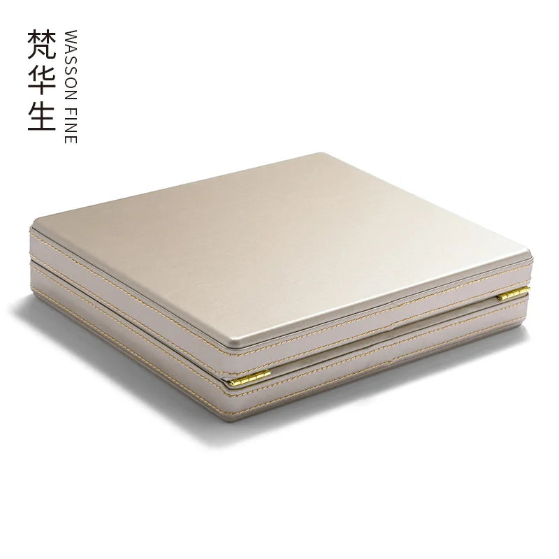 Factory Direct Supply New Jewelry Storage Set Box Three Gold Rings Earrings Earrings Necklace Display Box Jewelry Packaging