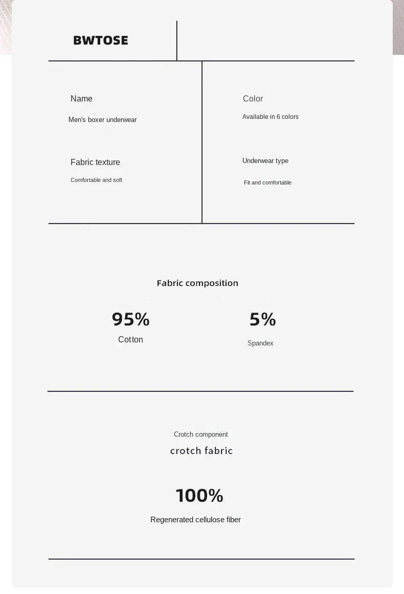 1Pcs Men Boxers Mens Cotton Underwear Sexy Men's Boxer Shorts Printed Panties Breathable U Convex Male Underpants L-6XL