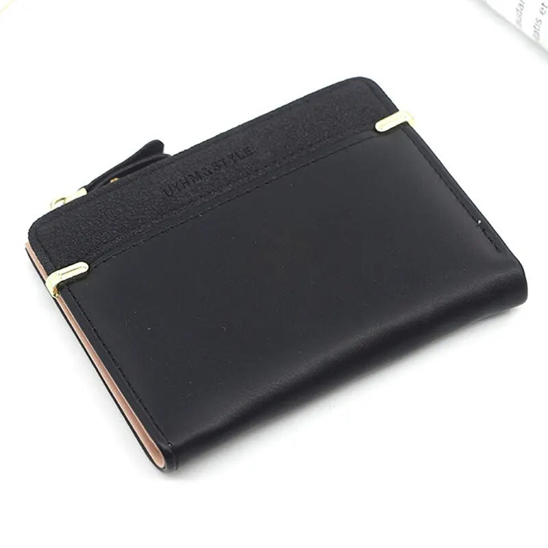 Fashion Simple Elegant Short Women Wallet Ladies Coin Purse for Woman Card Holder Small Wallet Female Mini Clutch for Girl