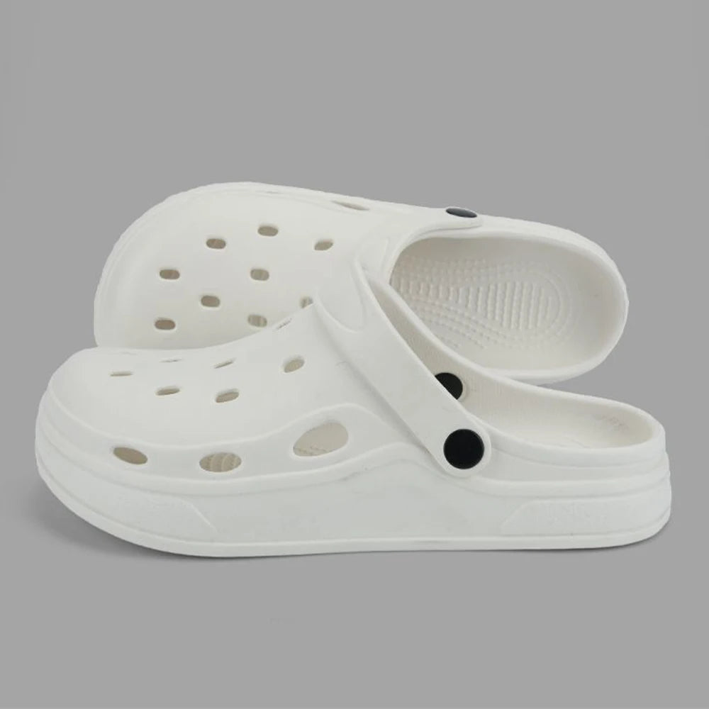 Summer Fashion Sandals Waterproof Slippers Men Shoes Outdoor Slides Soft Sole Garden Shoes Clogs EVA Beach Sandals Home Slippers