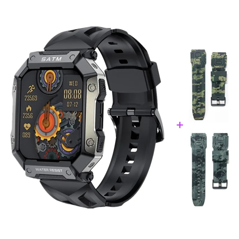 New Smart Watch Men Bluetooth Call 1.39" Touch Screen Sports Fitness Tracker Watches IP68 Waterproof Smartwatch for Android IOS