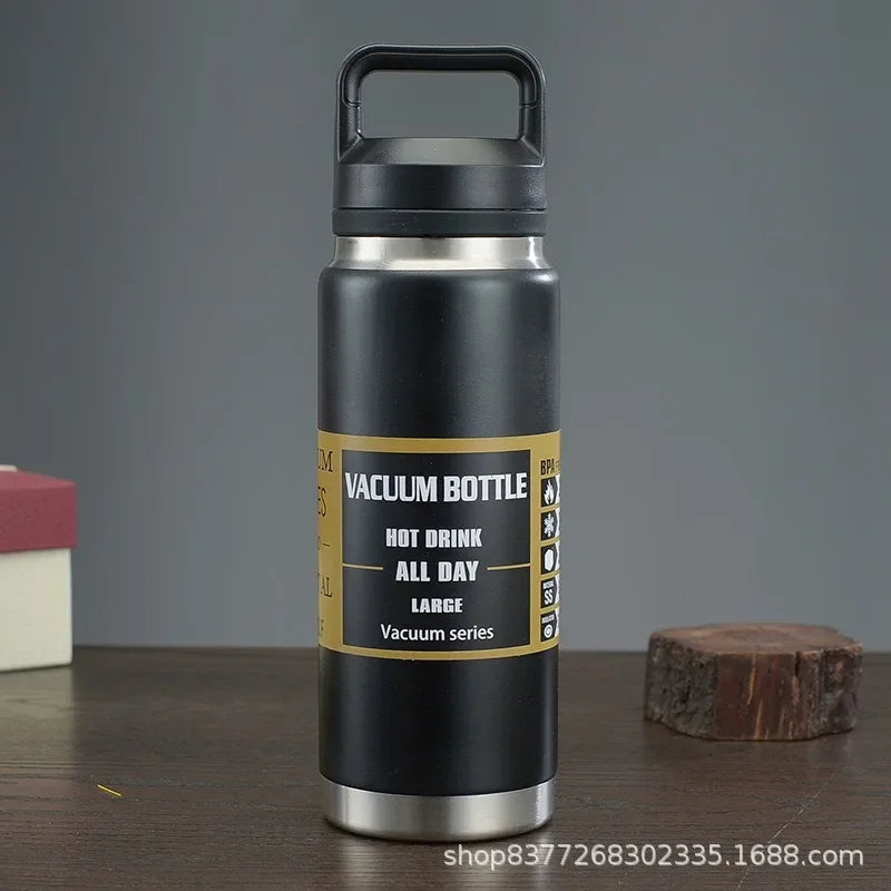 36oz Yetys Water Bottle thermos Stainless Steel Vacuum Flask Insulated Water Bottle Travel Cup for Children Coffee Mug Termica