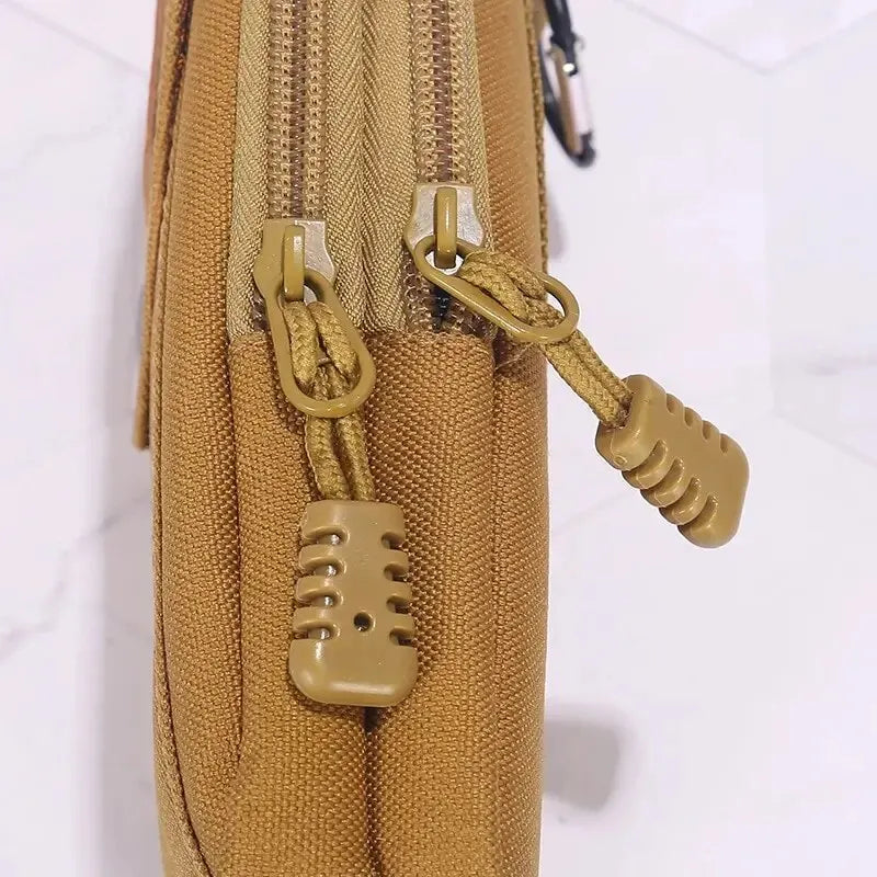 Outdoor Waist Bag Purse Military Waist Fanny Pack Men 6.5 Inches Phone Pouch Camping Hunting Tactical Edc Bag Unisex Worker Bag