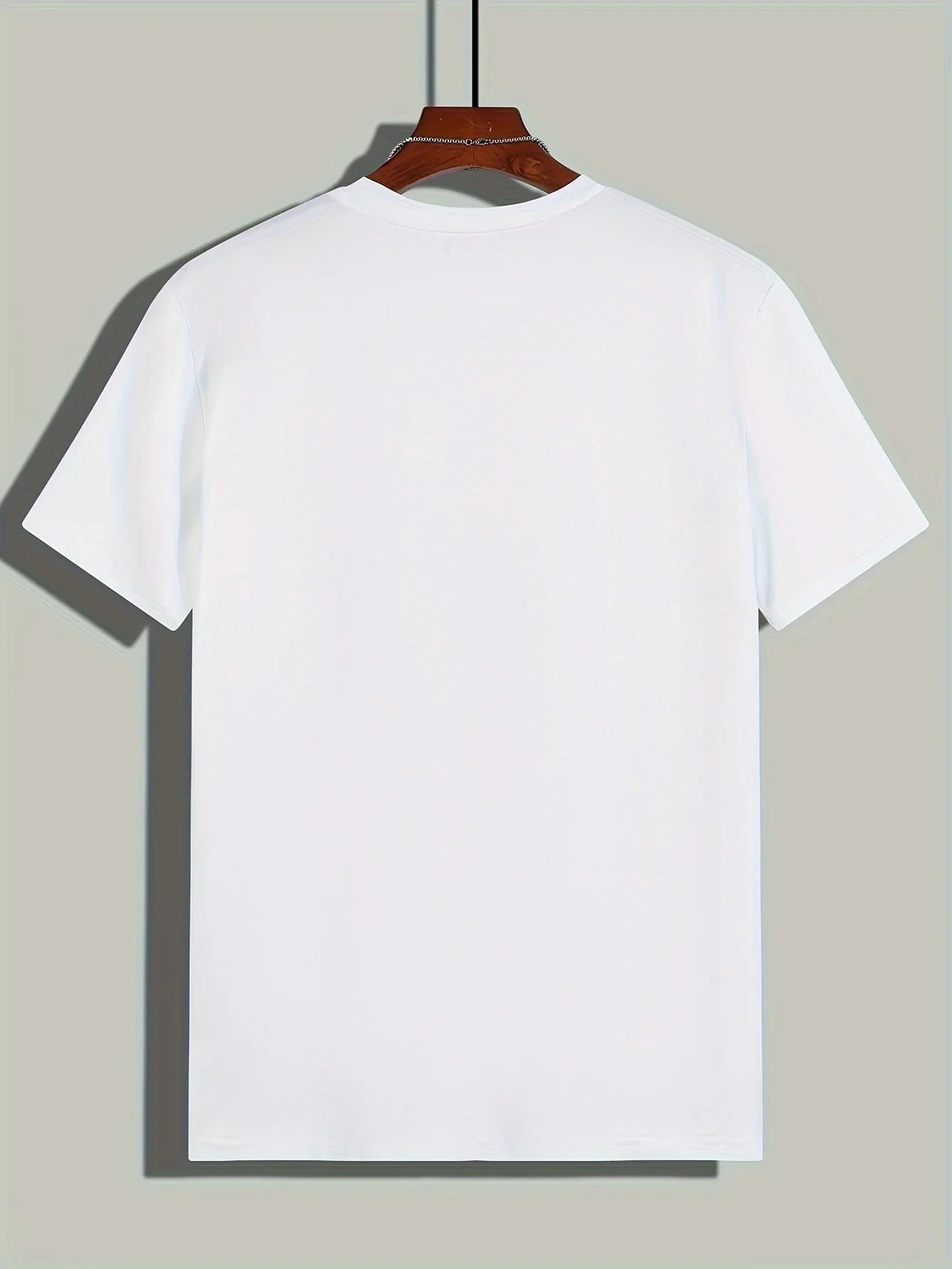 Men's summer loose size Creative Graphic printed slim fit casual sports round neck short sleeved T-shirt top