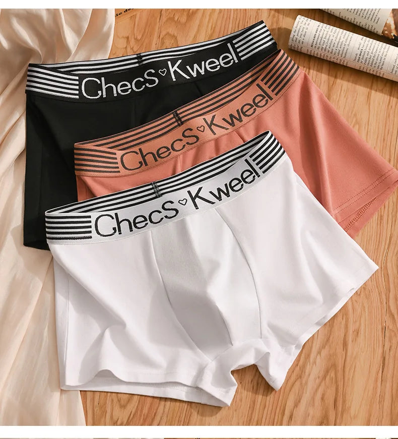 1Pcs Men Boxers Mens Cotton Underwear Sexy Men's Boxer Shorts Printed Panties Breathable U Convex Male Underpants L-6XL