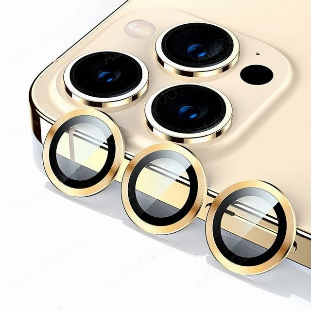 Camera Lens Rings For iPhone 15 Pro Max 15Plus 15Pro Fall prevention Lens Protector Glass For iPhone 14Pro 15ProMax Lens Cover