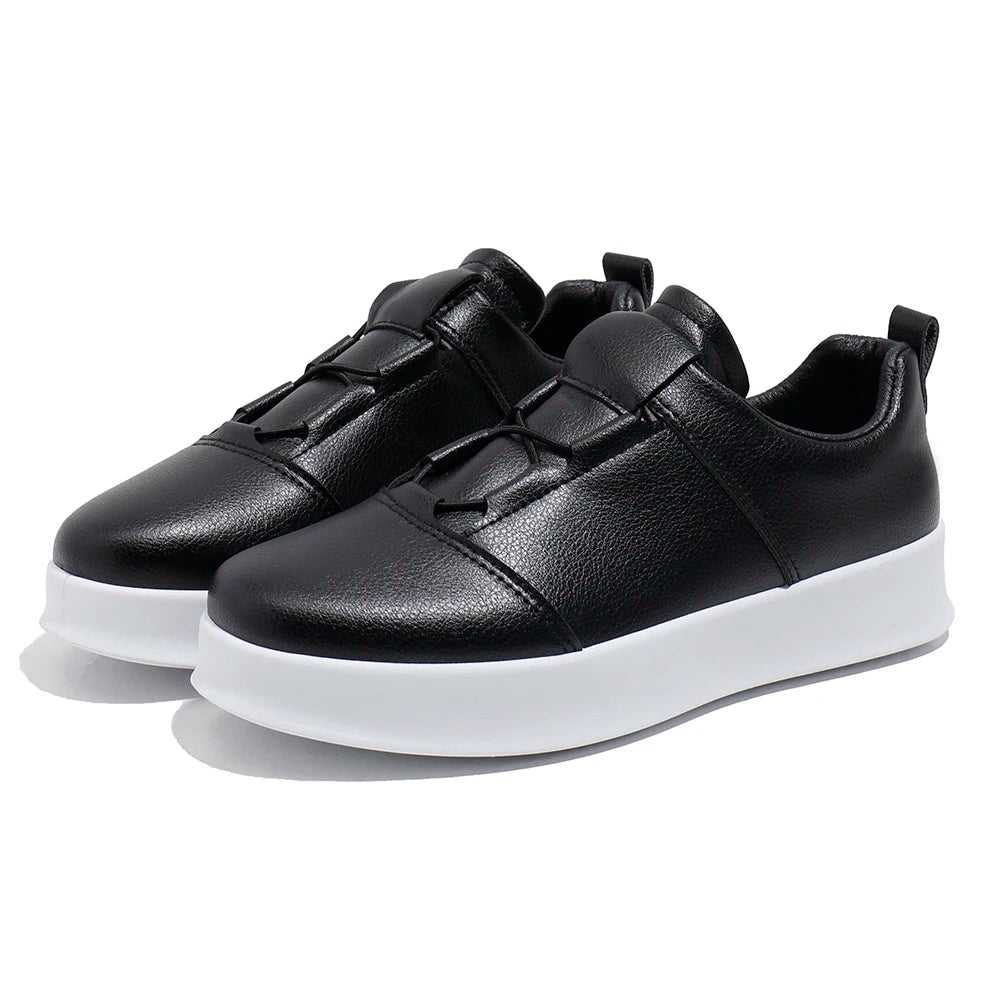 Popular Casual Shoes for Men Low Cut Rubber Thick Soled Board Shoes 2025 Fashion Shock-absorbing Anti-friction Sneakers for Men