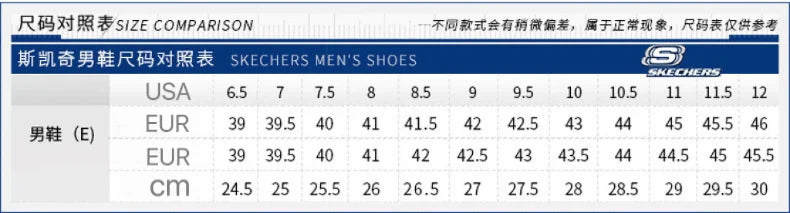 Skechers Skechers Men's Shoes Sports Shoes Lightweight Breathable Casual Shoes Outdoor Walking Shoes