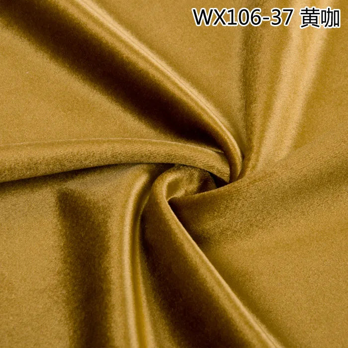 Thinkend Velvet Fabric By Meters for Upholstery Sofa Curtains Tablecloth Pillowcase Chair Sewing Soft Smooth Plain Velour Cloth