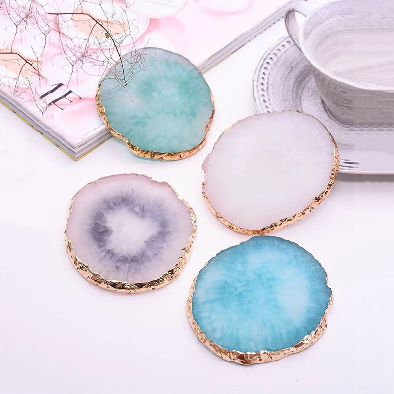Irregular Multi Colour Resin Jewellery Tray Home Storage Desktop Clutter Ring Necklace Organis Nail Art Palette