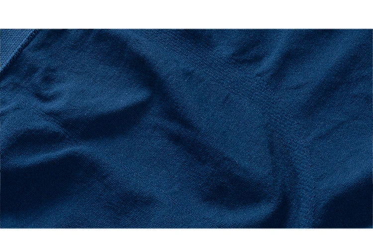 1pc Boxer Briefs Men Shorts Underpants Sexy High Elastic Comfortable Panties Mid-waist Underwear Breathable Male Boxershorts