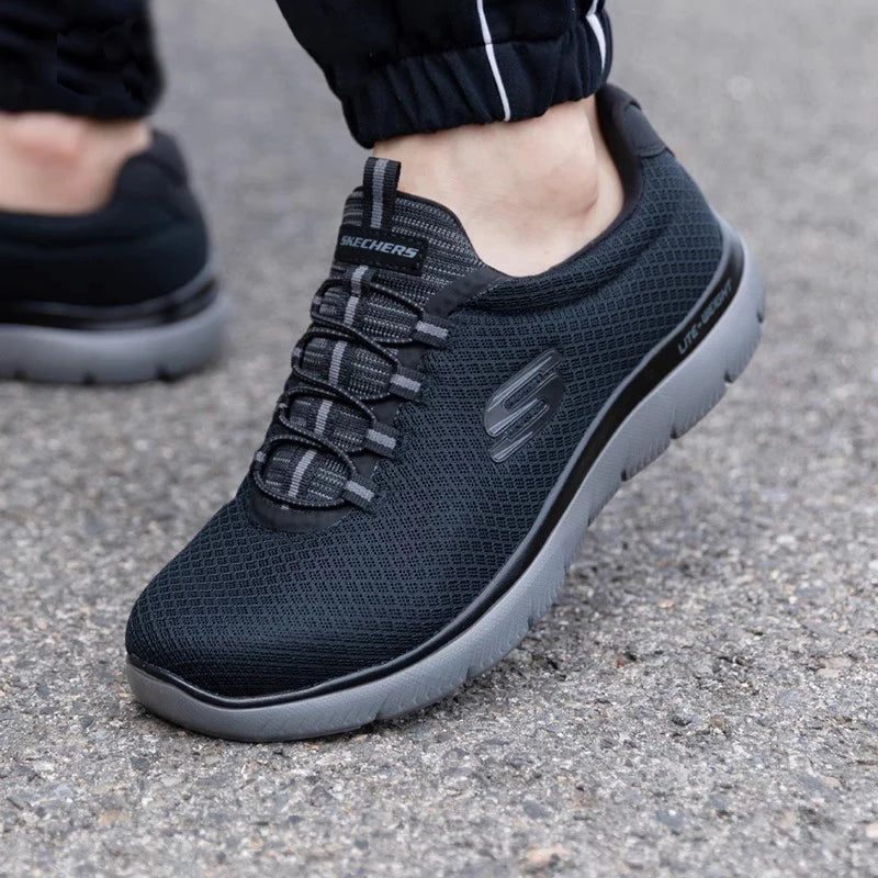 Skechers men's sneakers Summer breathable mesh casual walking shoes