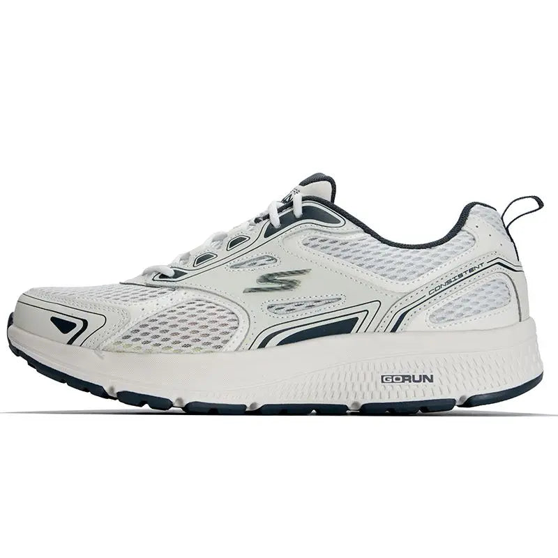 Skecher men's shoes 2025 new mesh breathable sports shoes Wear-resistant casual shoes cushioned running shoes 220036-WNV