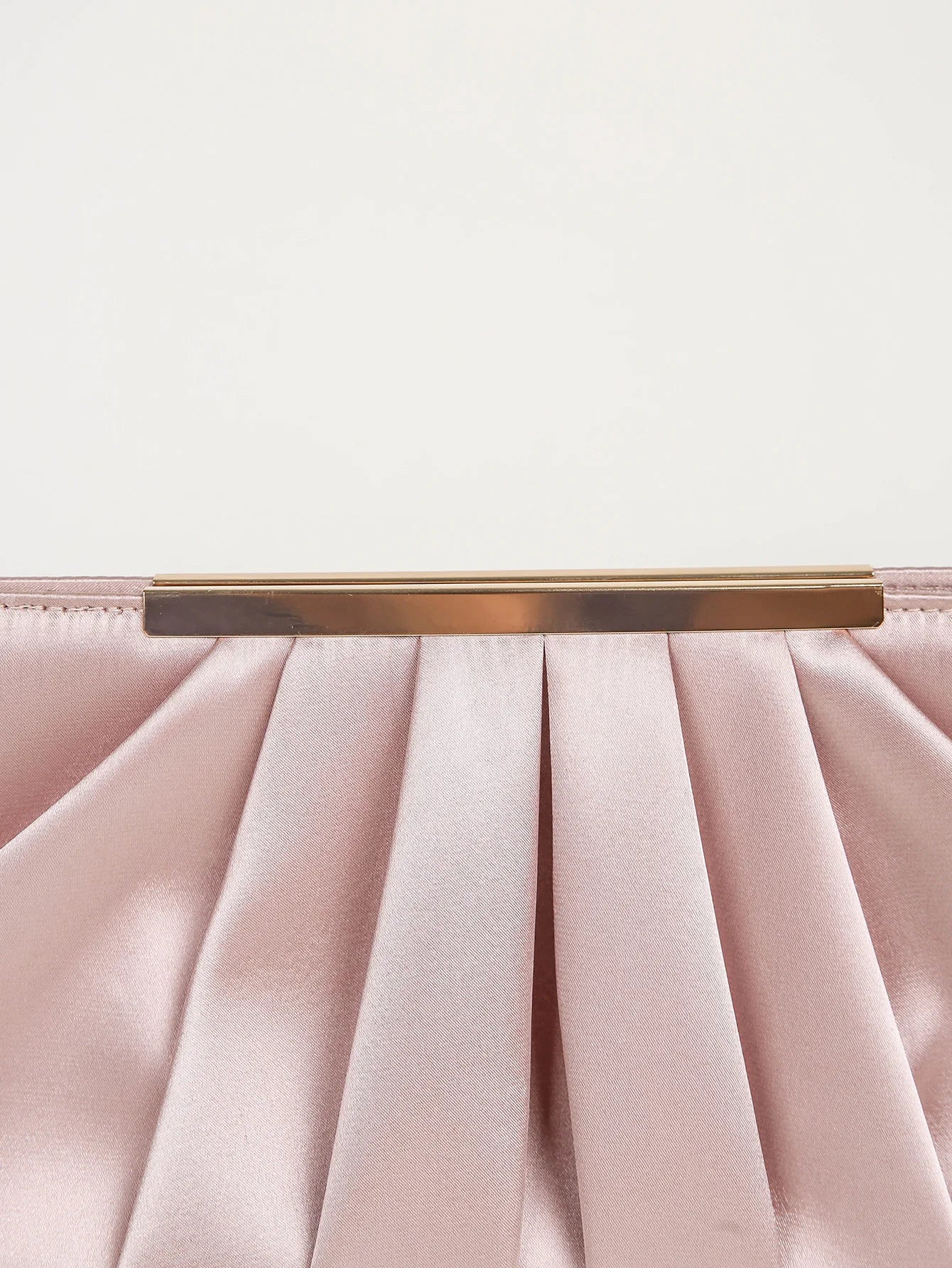 Women's Evening Clutch Bags Formal Party Purses, Elegant Ruched Clutch Purses Bride and Bridesmaid Handbag for Women Wedding