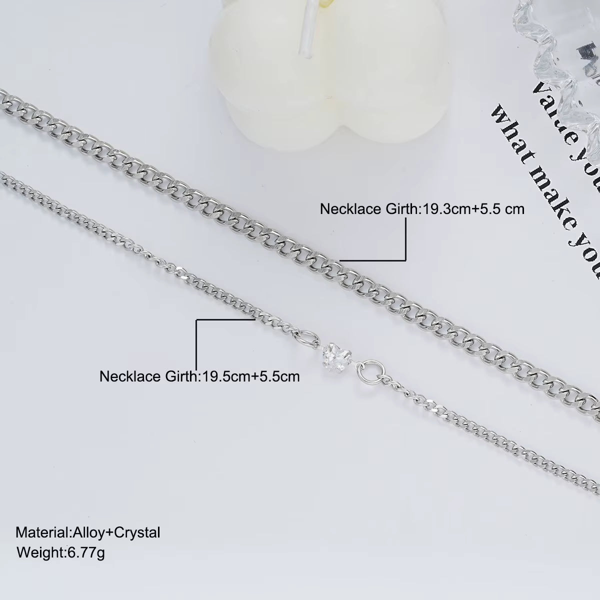 2-Piece Set Stainless Steel Couple Bracelets for Women Men Heart Couple Bracelet Valentine Day Jewellery Gifts Wholesale