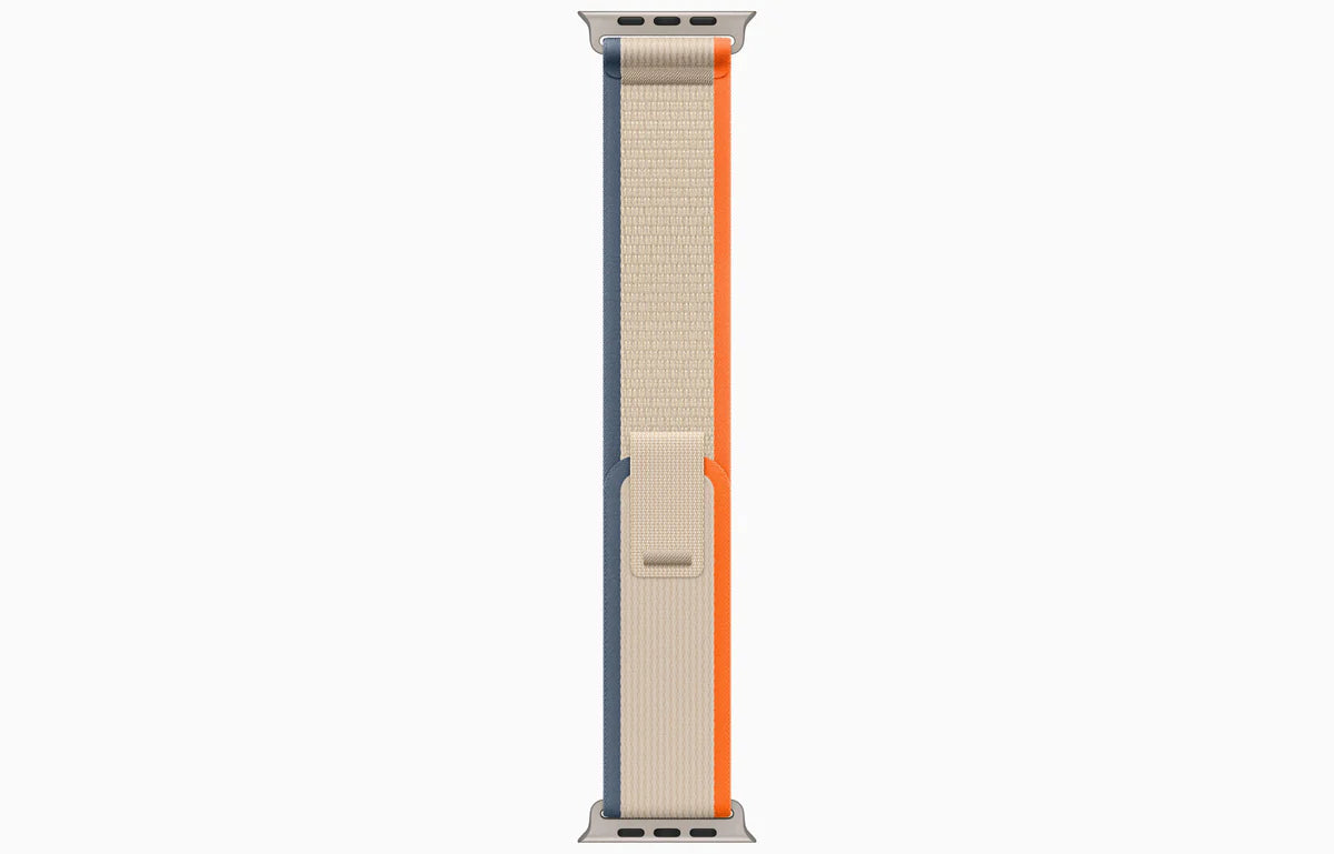 Watch Ultra 2 Gps + Cellular 49Mm Titanium Case With Orange/Beige Trail Loop - M/L