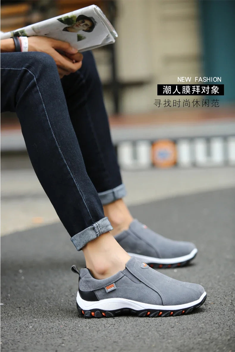 2025 New Men's Casual Sports Shoes for Outdoor Walking, Lightweight, Fashionable, and Comfortable Shoes, Size 38-50 Plus