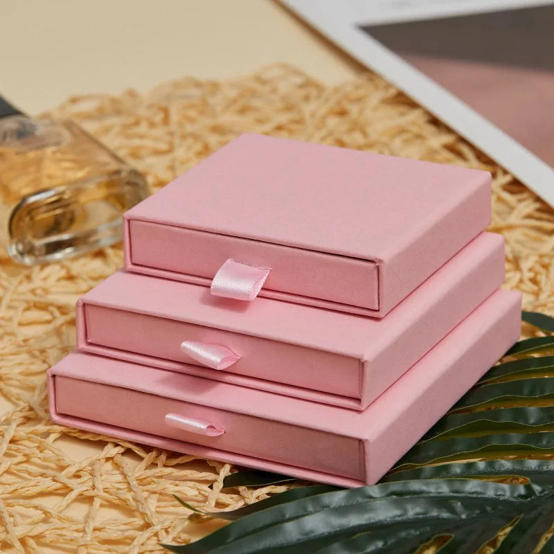 Jewelry Box, 7 * 7CM Earrings, Bracelet, Necklace Box  1PC