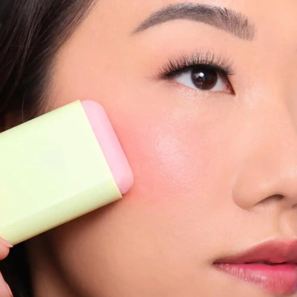 3in1 Cheek Lip Tinted Moistured Blush Stick Silky Brighten Blush Cream Blusher Cosmetics Tubes Matte Contour Makeup Cosmetics