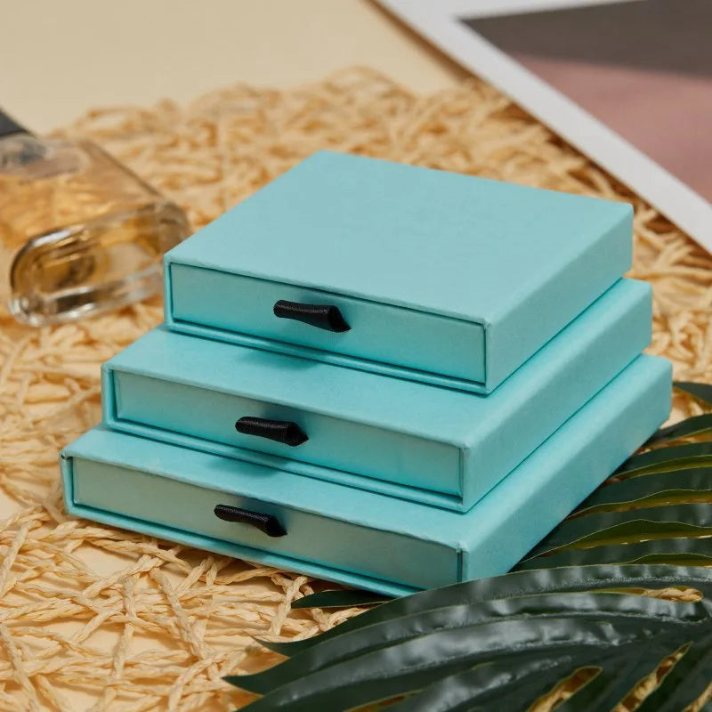 Jewelry Box, 7 * 7CM Earrings, Bracelet, Necklace Box  1PC