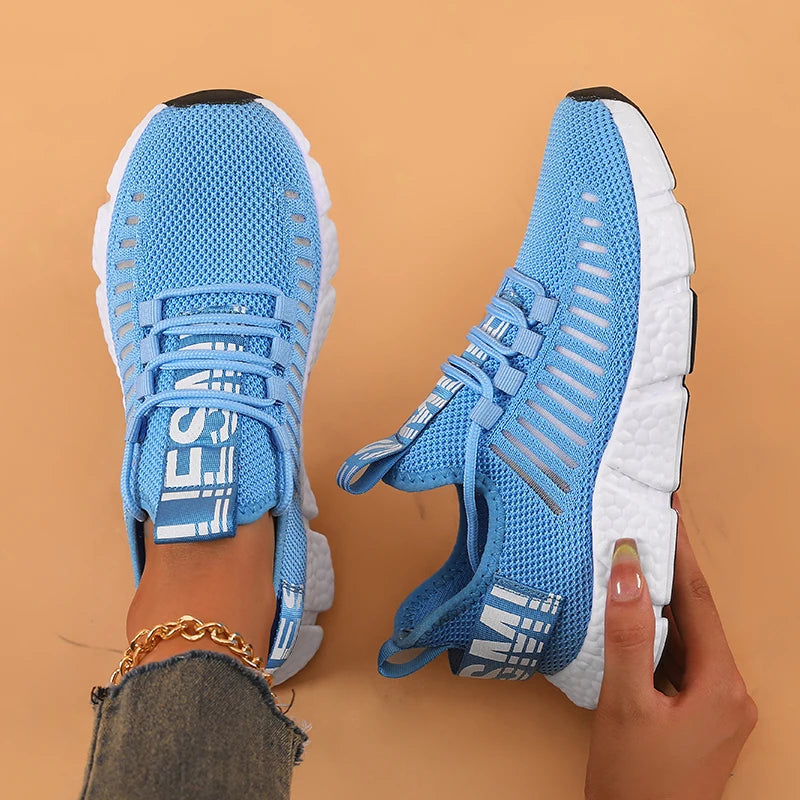 Women Casual Shoes Sneakers Breathable Athletic Lightweight Outdoor Running Sports Shoes for Women Walking Tennis Jogging Shoes