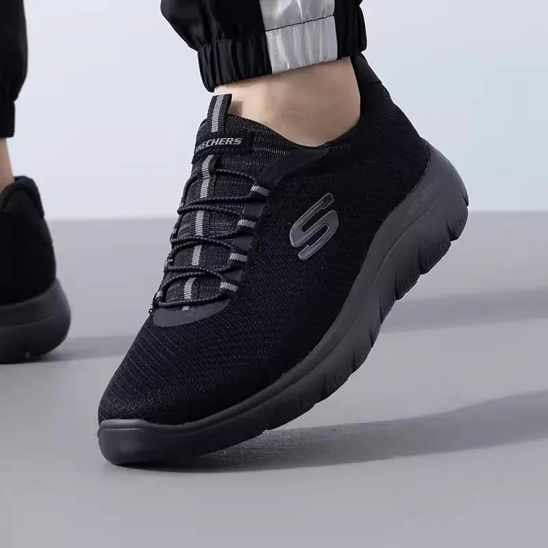 Skechers men's sneakers Summer breathable mesh casual walking shoes