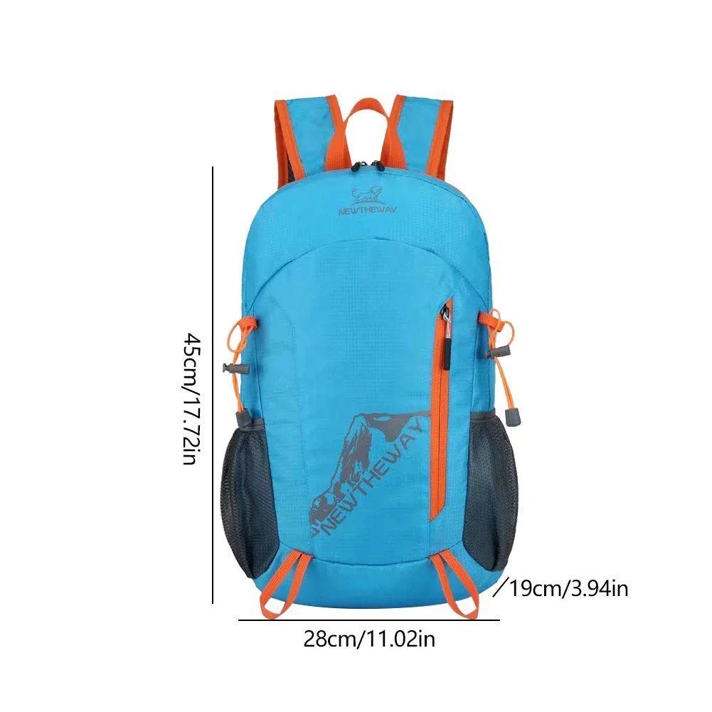 Men Sports Backpack Women Outdoor Travel Backpack Waterproof Motorcycle Backpack Hiking Lightweight Trekking Fishing Duffel Bag