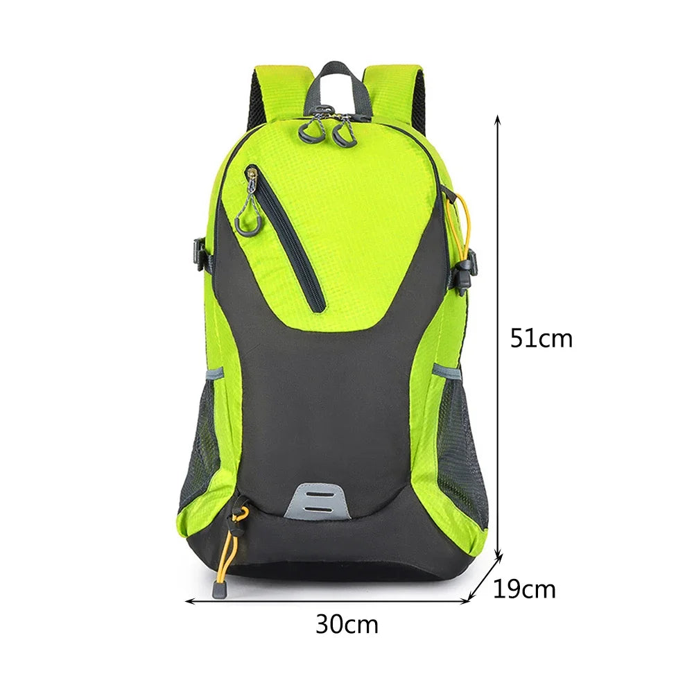 Men Sports Backpack Women Outdoor Travel Backpack Waterproof Motorcycle Backpack Hiking Lightweight Trekking Fishing Duffel Bag