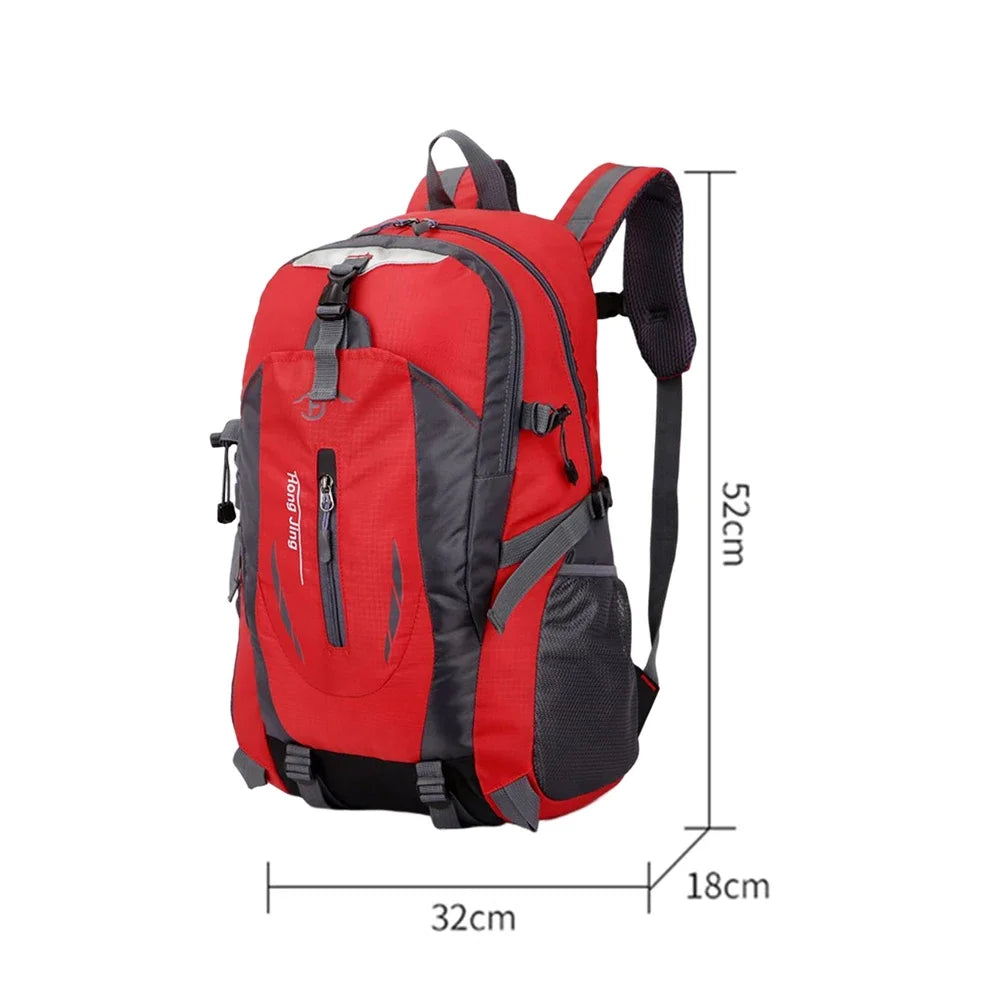 Men Sports Backpack Women Outdoor Travel Backpack Waterproof Motorcycle Backpack Hiking Lightweight Trekking Fishing Duffel Bag