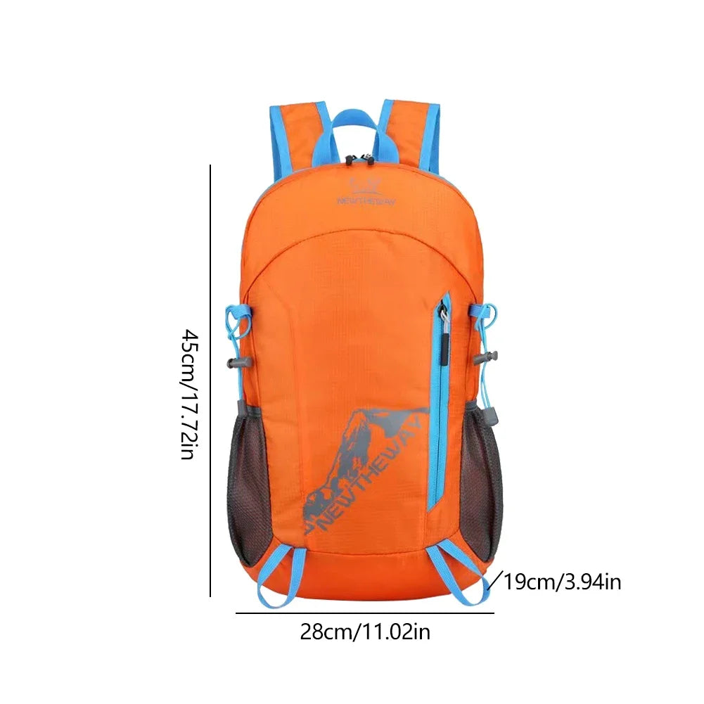 Men Sports Backpack Women Outdoor Travel Backpack Waterproof Motorcycle Backpack Hiking Lightweight Trekking Fishing Duffel Bag