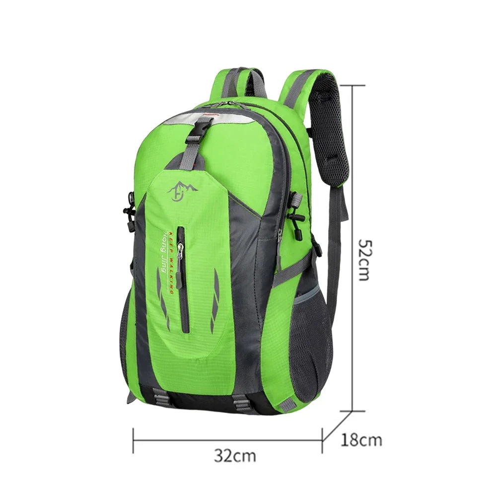 Men Sports Backpack Women Outdoor Travel Backpack Waterproof Motorcycle Backpack Hiking Lightweight Trekking Fishing Duffel Bag