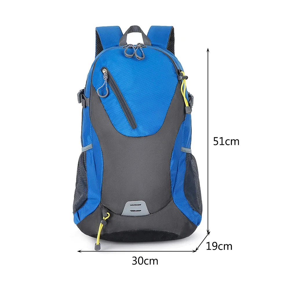 Men Sports Backpack Women Outdoor Travel Backpack Waterproof Motorcycle Backpack Hiking Lightweight Trekking Fishing Duffel Bag