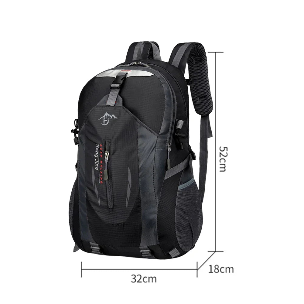 Men Sports Backpack Women Outdoor Travel Backpack Waterproof Motorcycle Backpack Hiking Lightweight Trekking Fishing Duffel Bag
