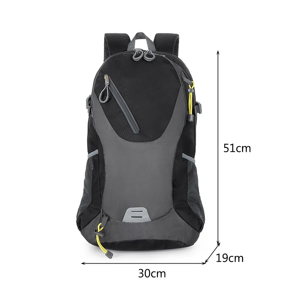 Men Sports Backpack Women Outdoor Travel Backpack Waterproof Motorcycle Backpack Hiking Lightweight Trekking Fishing Duffel Bag
