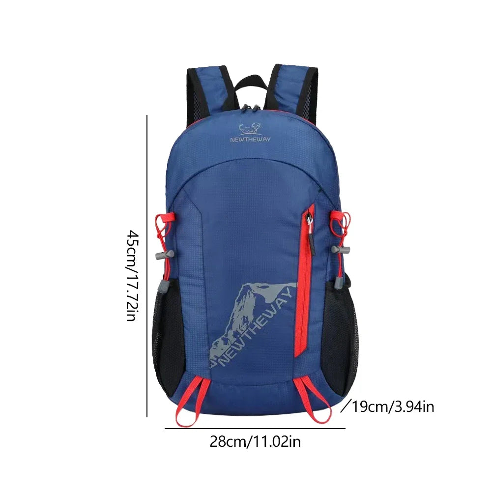 Men Sports Backpack Women Outdoor Travel Backpack Waterproof Motorcycle Backpack Hiking Lightweight Trekking Fishing Duffel Bag