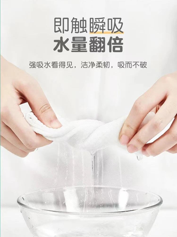 Pearl Pattern Disposable Face Towel 100%Cotton Tissue Soft Facial Cleansing Reusable Wet And Dry Makeup Non Woven Towel