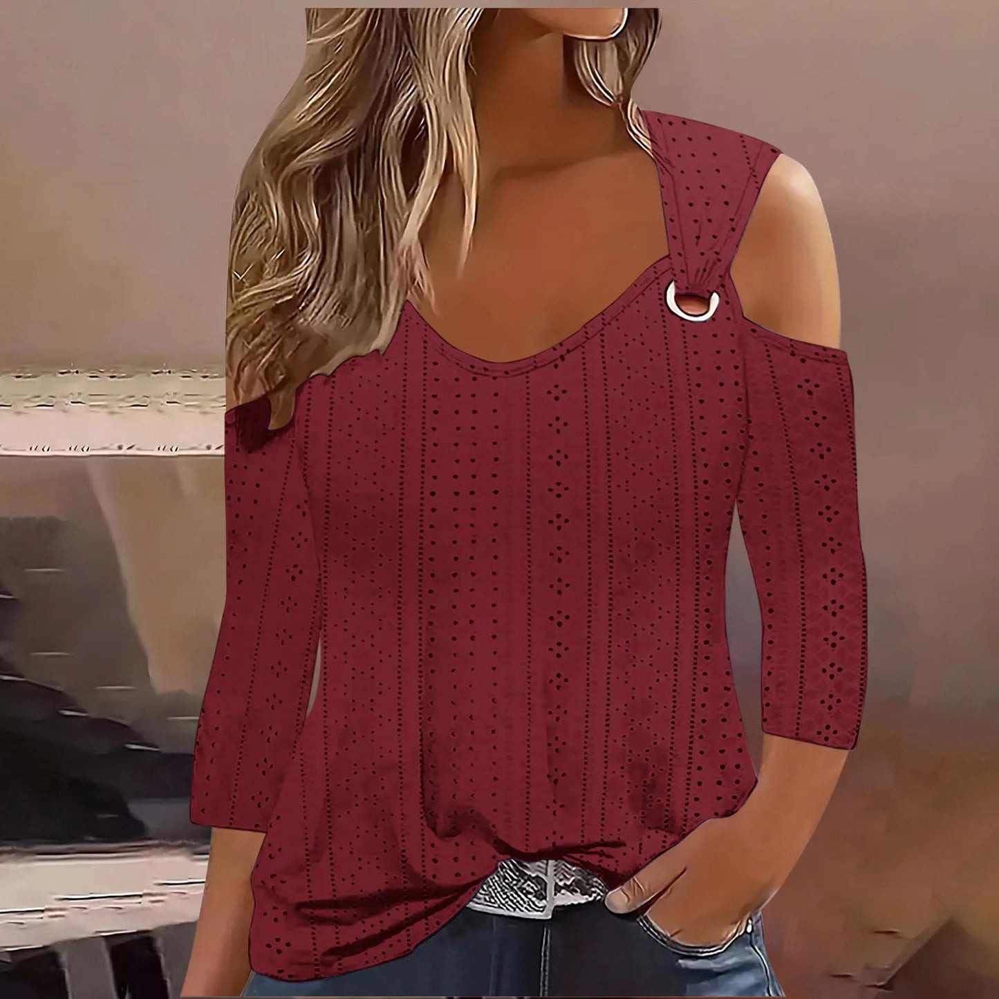 Solid Lace Shirt Tops For women Clothing 2024 Spring Winter Basic Korean White Blouse Vintage Female Y2K Clothes Pullover Tees